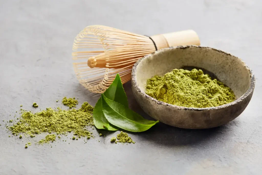 how is caffeine free matcha green tea made