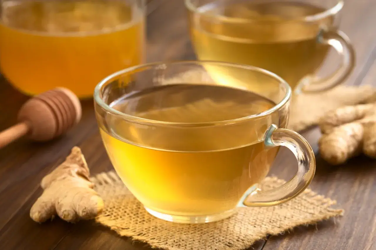 instant honey ginger tea​