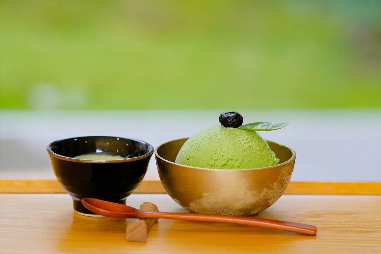 sencha green tea with matcha