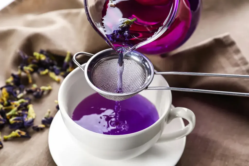 what is dried butterfly pea flower tea