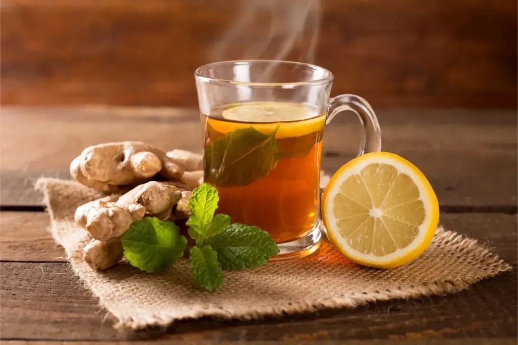 what is instant honey ginger tea