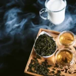 osmanthus milk oolong tea​